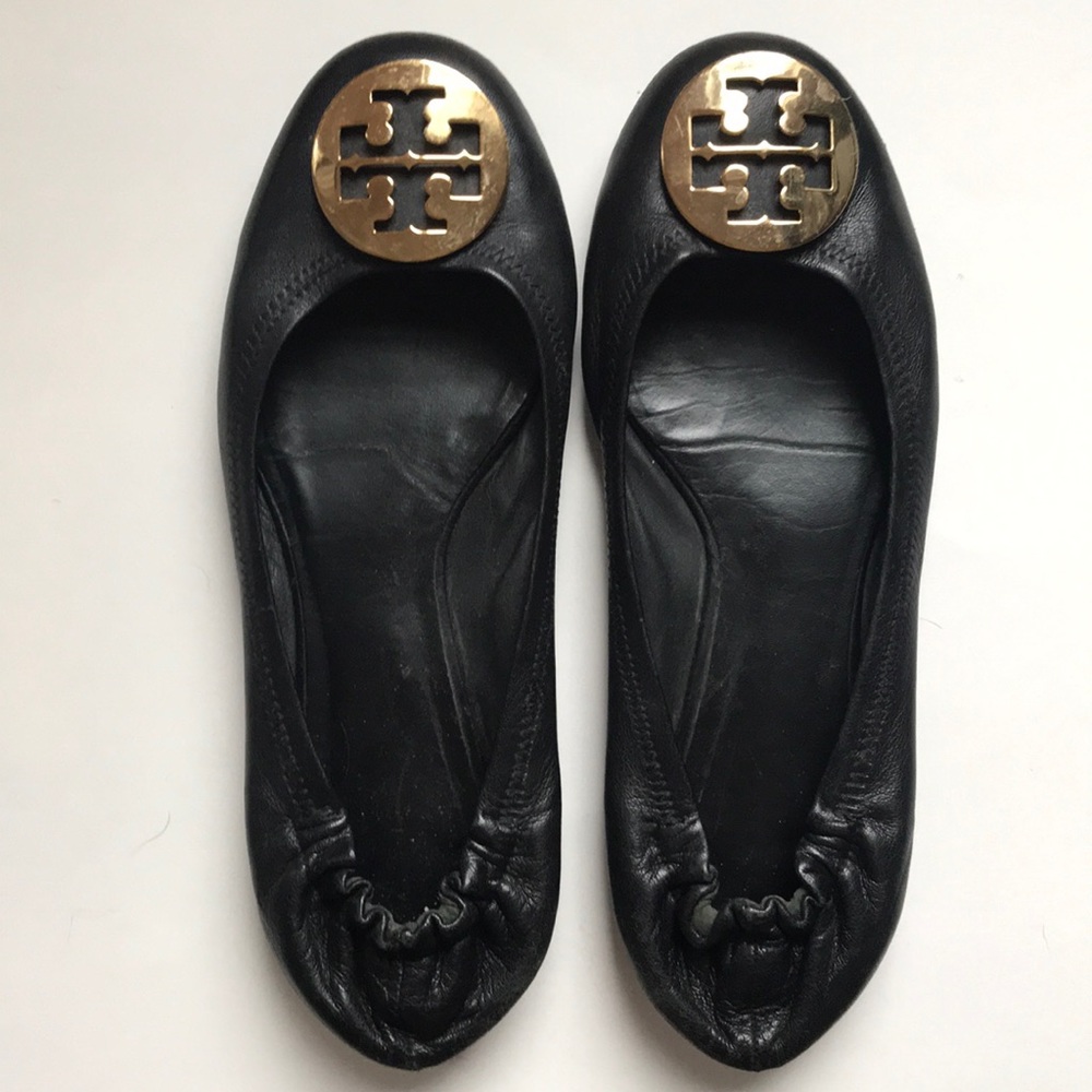 Tory Burch Black Reva flats